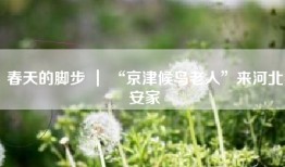 春天的脚步 ｜ “京津候鸟老人”来河北安家